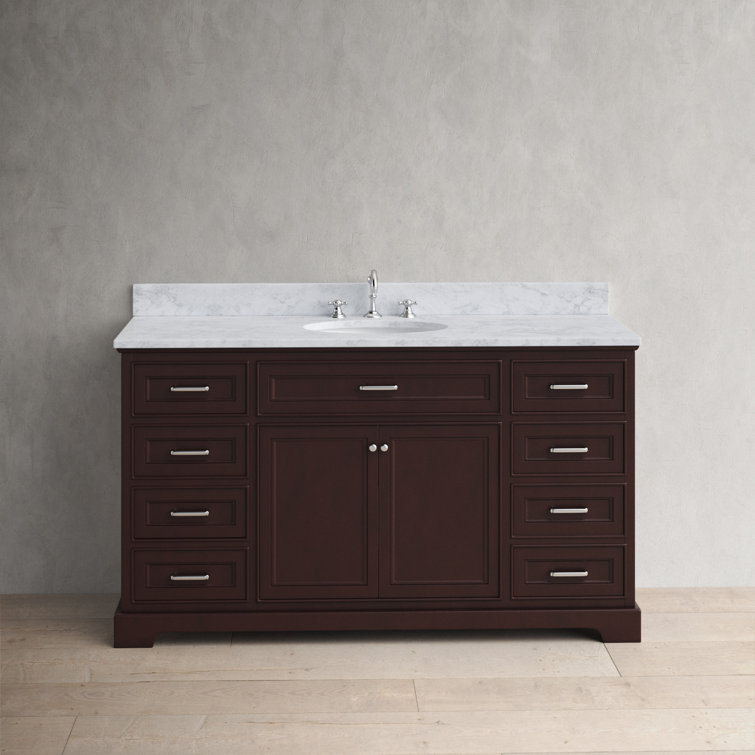 Birch Lane™ Eliason 60" Single Bathroom Vanity Set & Reviews Wayfair